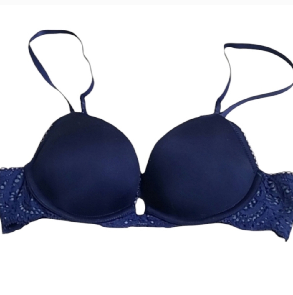 Victoria's Secret Dream Angel Blue Push-Up Bra